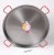 100cm Polished Steel Paella Pan
