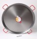 115cm Polished Steel Paella Pan