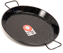 Enamelled Paella Pan