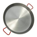 Polished Steel Paella Pans
