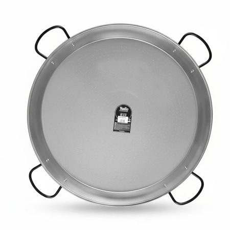 90cm Polished Steel Paella Pan