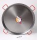 115cm Polished Steel Paella Pan