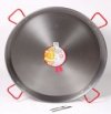 90cm Polished Steel Paella Pan