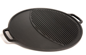 45cm 'Duuo' Cast Iron Griddle