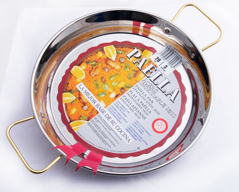 Stainless steel pans for induction hobs large