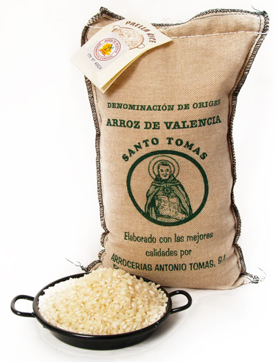 1Kg Cloth Bag Paella Rice extra (D.O. Arroz de Valencia)