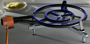 Table-top Folding Aluminium Paella Burner Tripod