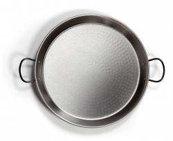 Polished Steel Paella Pans