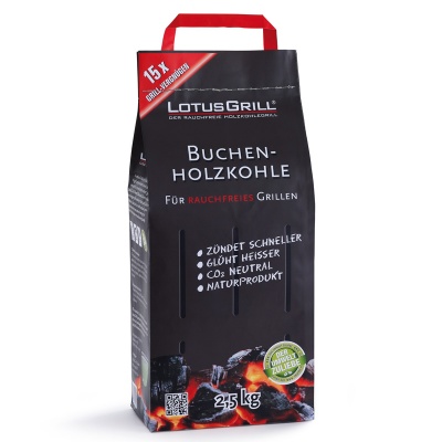 LotusGrill Beechwood Charcoal 2.5Kg Bag