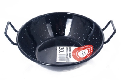 20cm Mini Deep Enamelled Pan