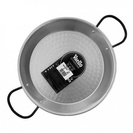 26cm Polished Steel Paella Pan