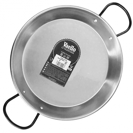 30cm Polished Steel Paella Pan