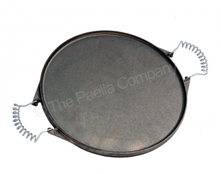 32cm Reversible Round Cast Iron Griddle