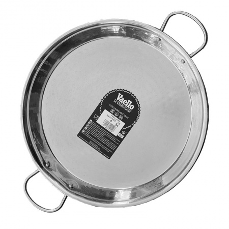 34cm Stainless Steel Paella Pan