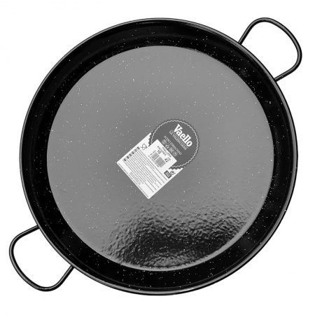 42cm Enamelled Steel Paella Pan - La Valenciana