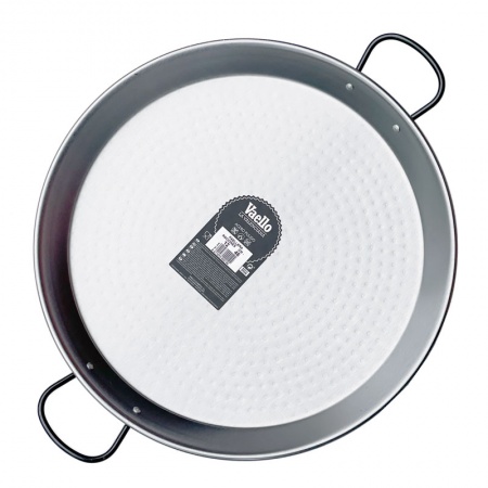 46cm Polished Steel Paella Pan