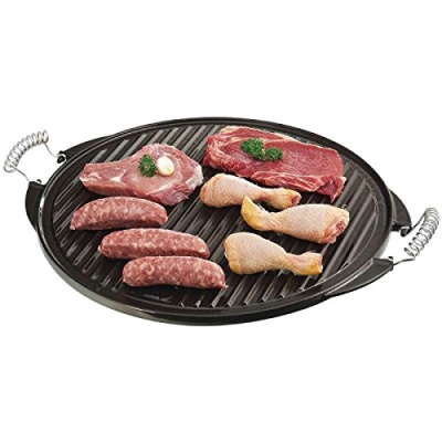 43cm Enamelled Cast Iron Griddle