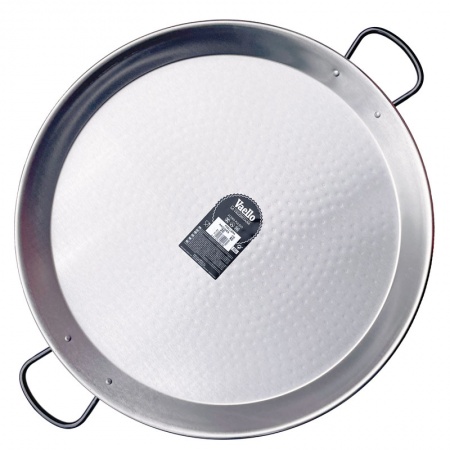 60cm Polished Steel Paella Pan