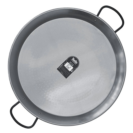 65cm Polished Steel Paella Pan
