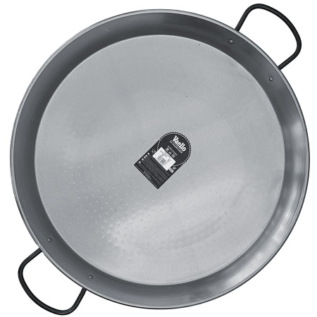 70cm Polished Steel Paella Pan