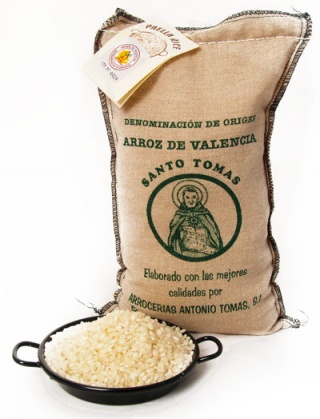 1Kg Cloth Bag Paella Rice extra (D.O. Arroz de Valencia)