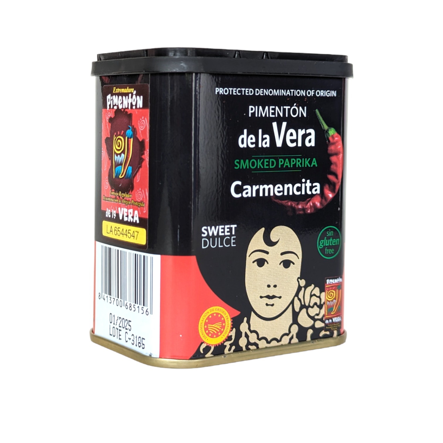 Smoked Paprika Hot DE LA VERA 75g (Pimentón de la Vera Picante)