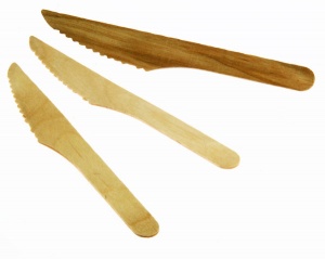 Wooden Disposable Knife (100pk)