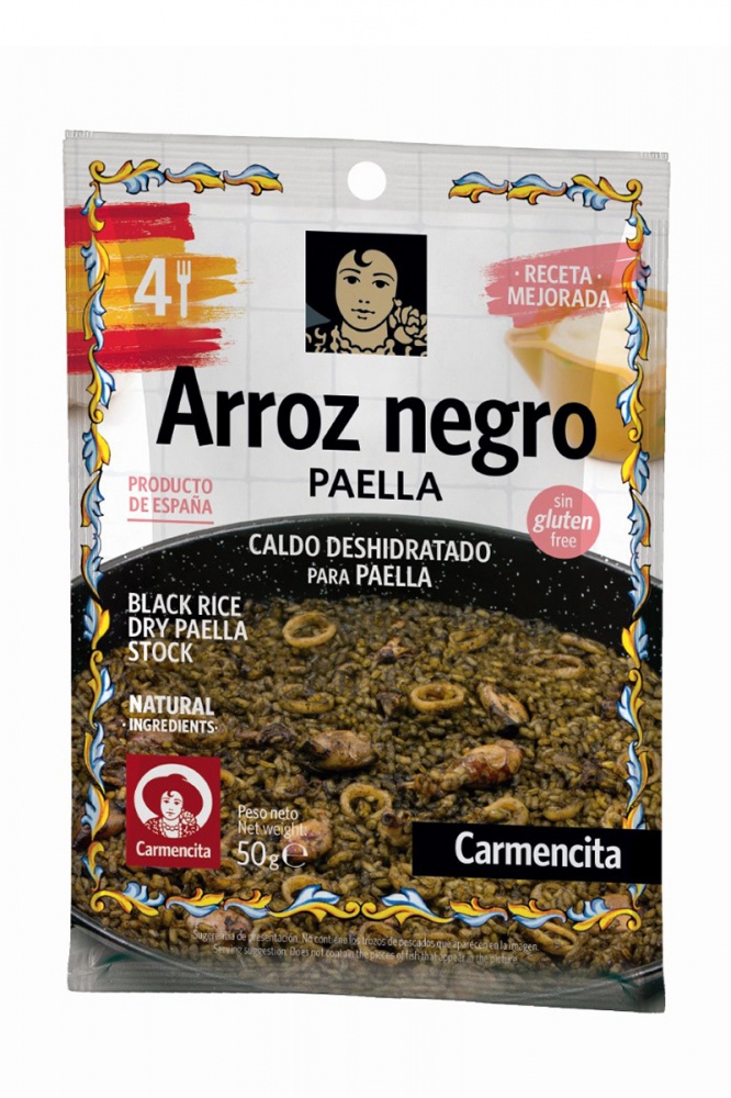 Carmencita Arroz Negro Dry Stock Mix