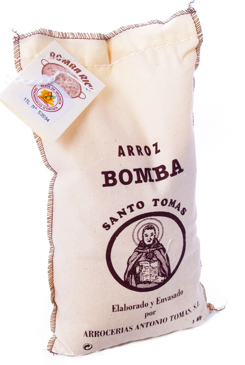The Paella Company 1Kg Bomba Rice Santo Tomas Bomba Paella Rice in