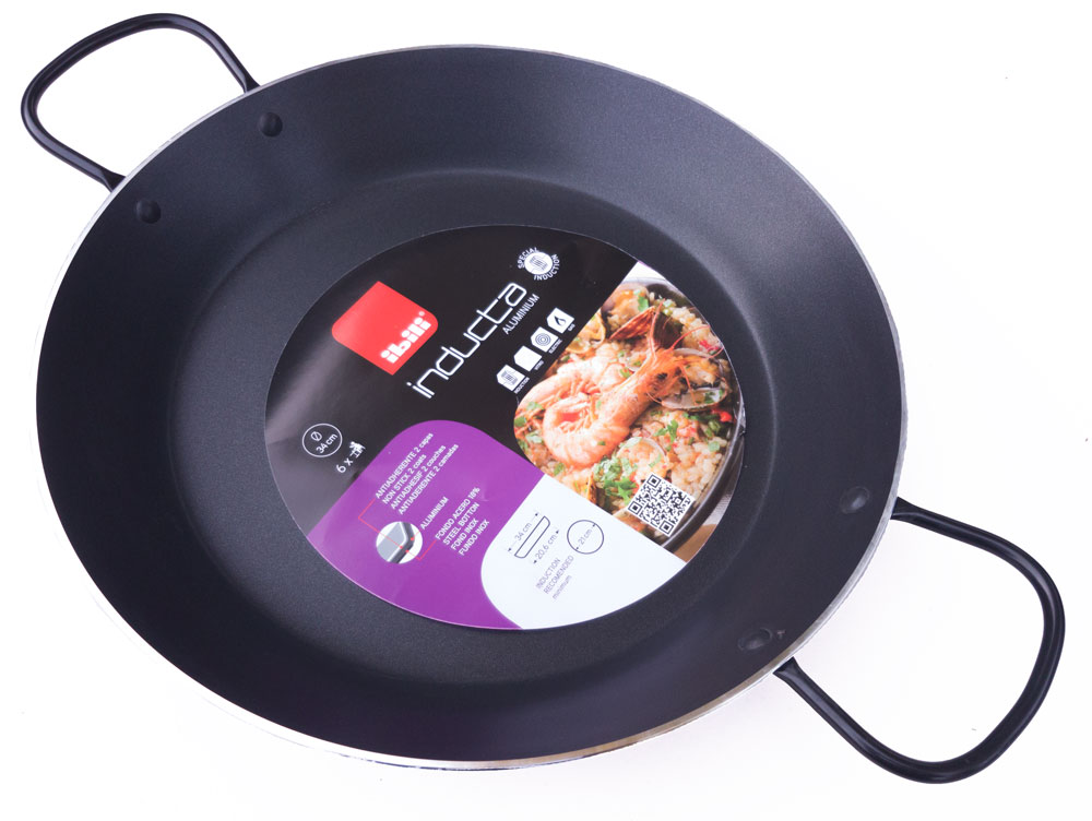 34cm Non-Stick Aluminium Paella Pan