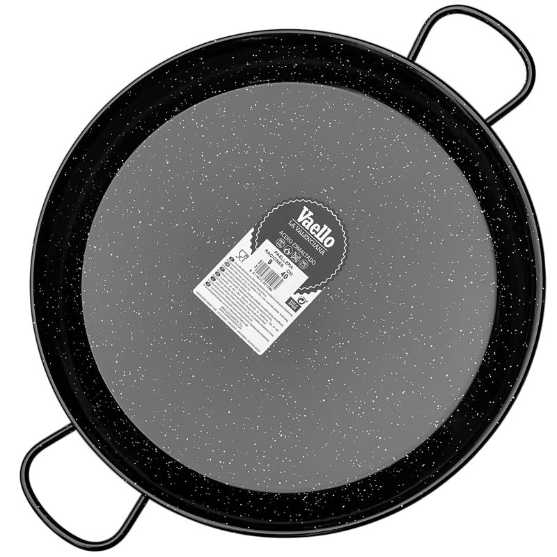 40cm Enamelled Steel Paella Pan - La Valenciana