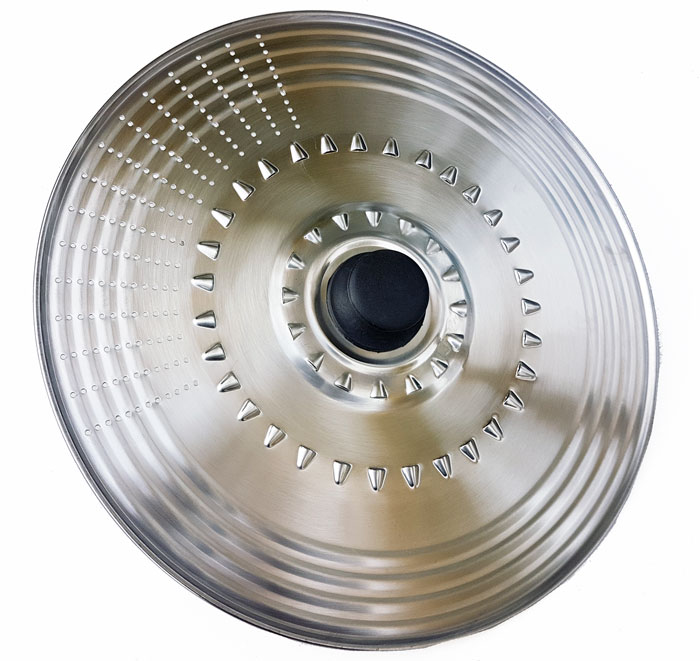 The Paella Company 40cm Traditional Polished Steel Spanish Paella Pan