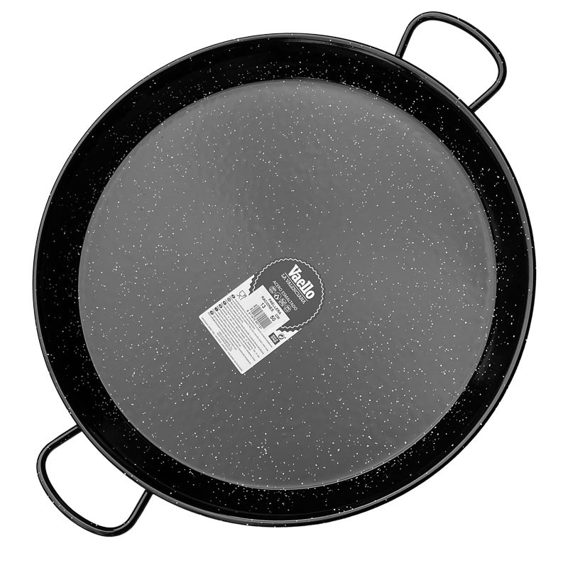 50cm Enamelled Steel Paella Pan - La Valenciana