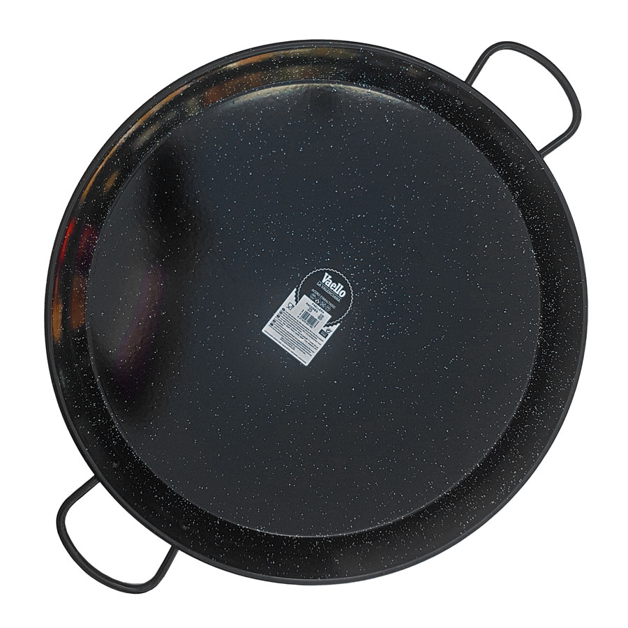 The Paella Company 65cm Enamelled Steel Paella Pan Vaello "La