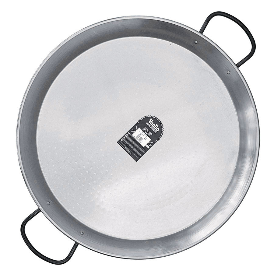 65cm Polished Steel Paella Pan