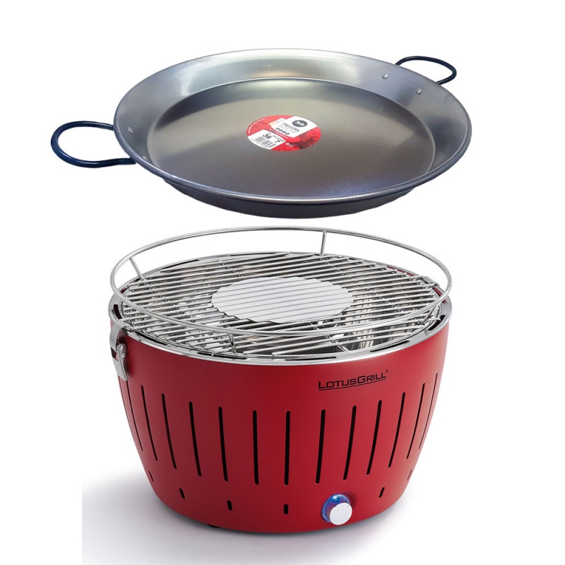 LotusGrill Classic Fire Red - 直径 32cm（Lotusgrill
