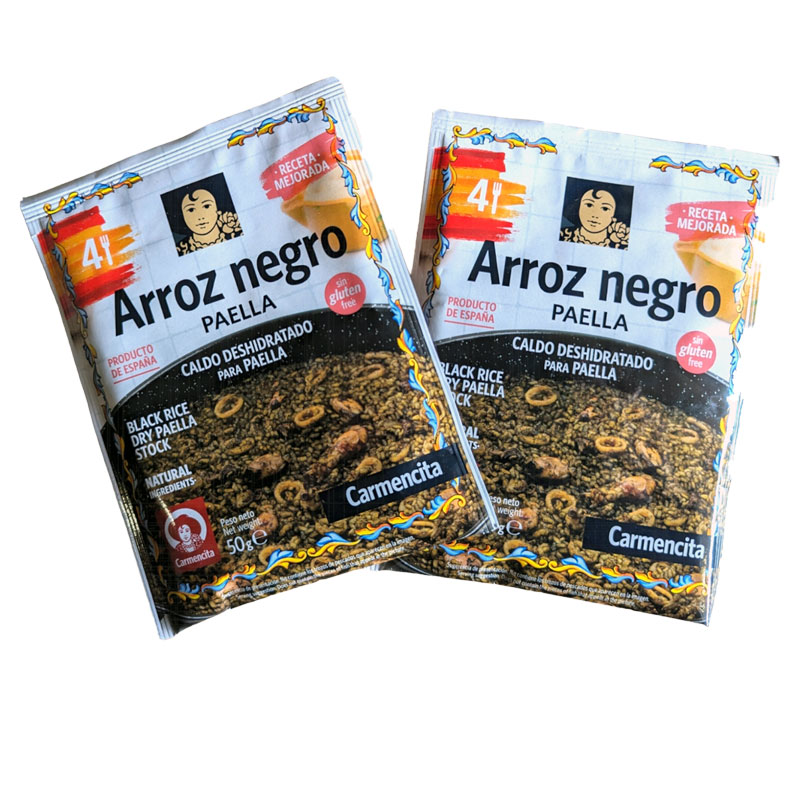 Carmencita Arroz Negro Dry Stock Mix  (Twin Pack)