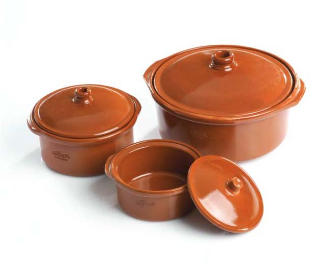 Glazed / Unglazed Spanish Cooking Pot/Cocotte - 4 sizes