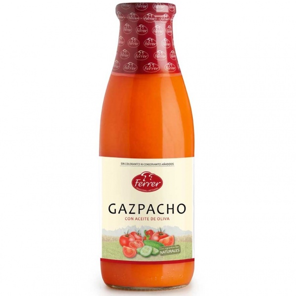 Natural Gazpacho 720ml Bottle
