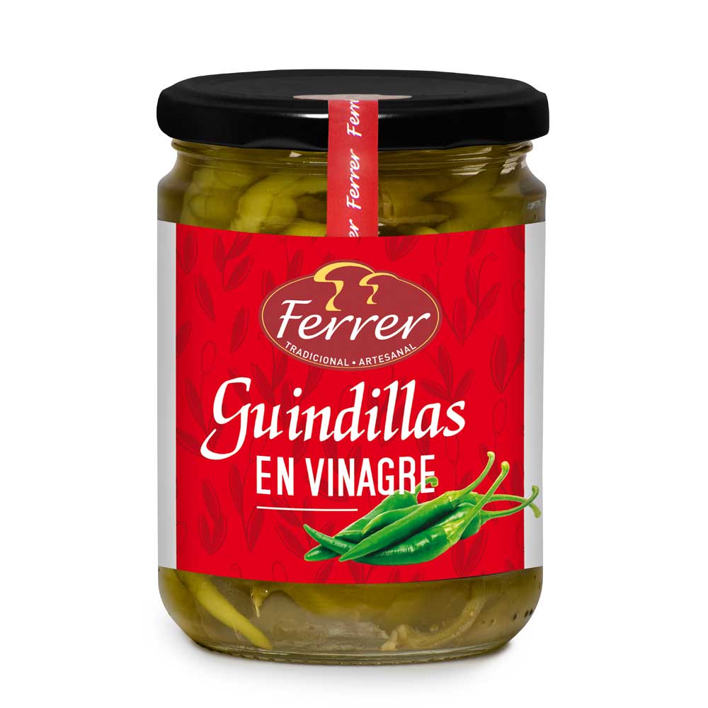 Spicy Green Chillies (Guindillas) 415g
