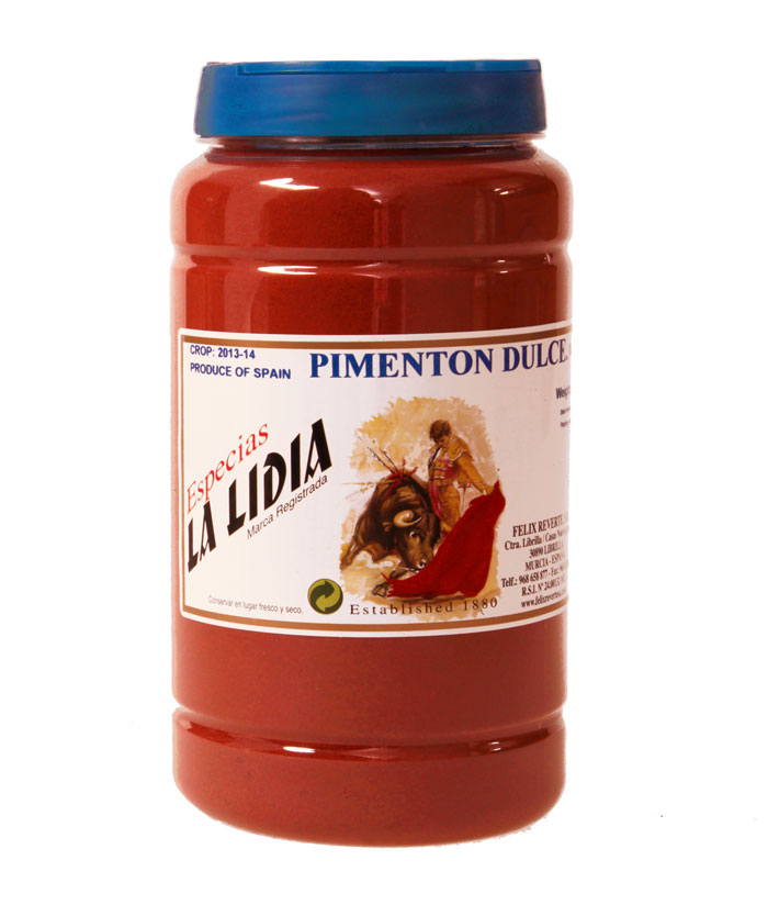 1Kg Pimentón la Lidia (Sun dried  sweet Paprika)