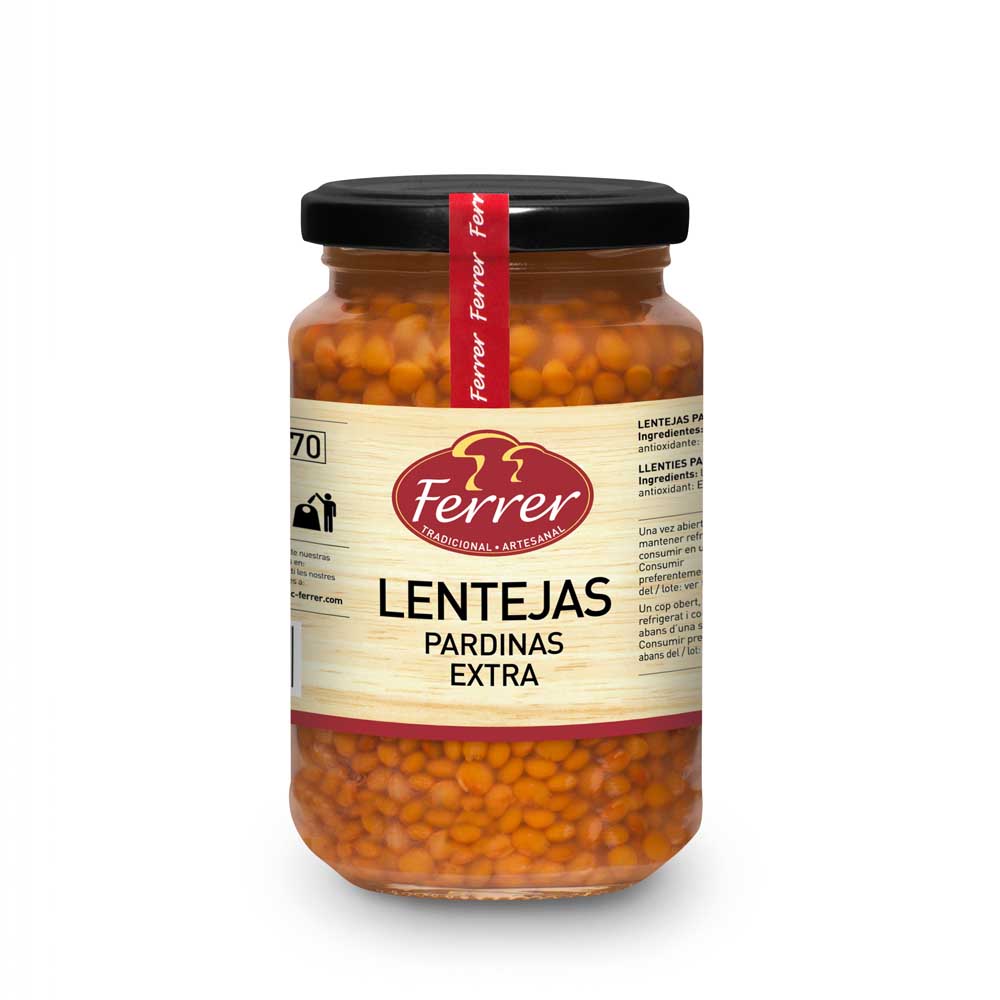 Ferrer Cooked Pardina Lentils 345g