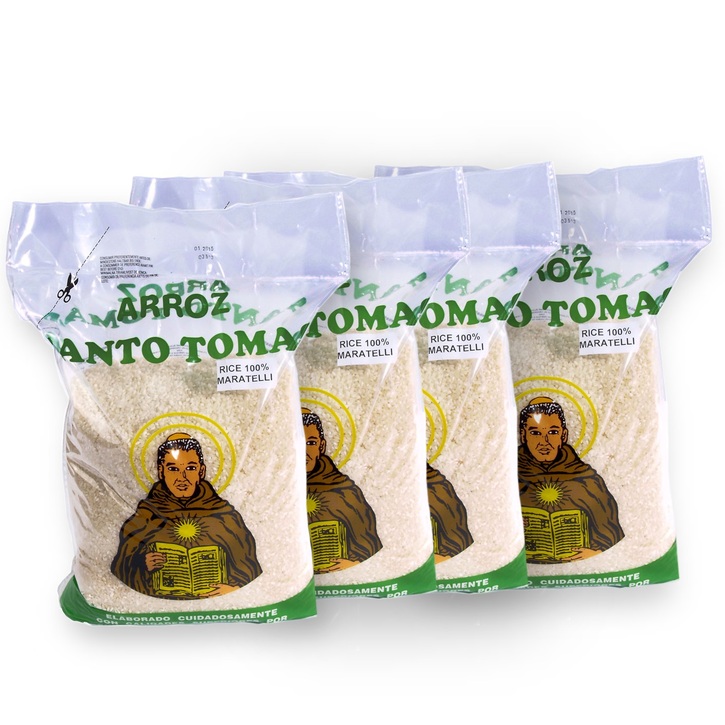 4 x 5Kg ''Maratelli'' Paella Rice (Outer Pack)
