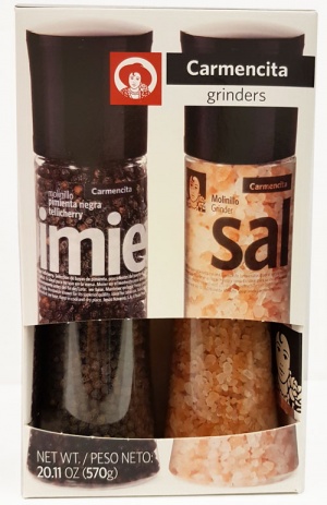 Large Himalayan Pink Salt & Tellicherry Pepper Grinder Pack