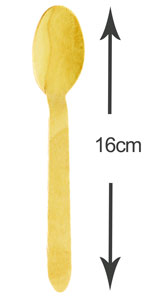 Wooden Disposable Spoon (100pk)