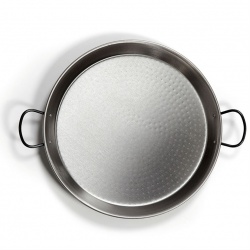 30cm Polished Steel Paella Pan