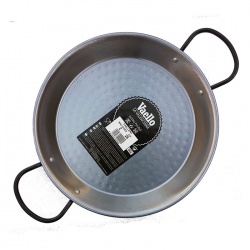 26cm Polished Steel Paella Pan