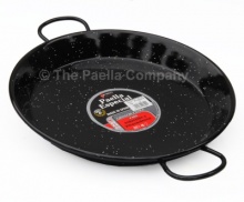 32cm Enamelled Steel Paella Pan for Ceramic, Induction & AGA hobs