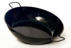28cm Deep Enamelled Pan