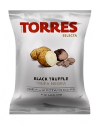 Torres Premium Spanish Crisps with Black Summer Truffles (125g)
